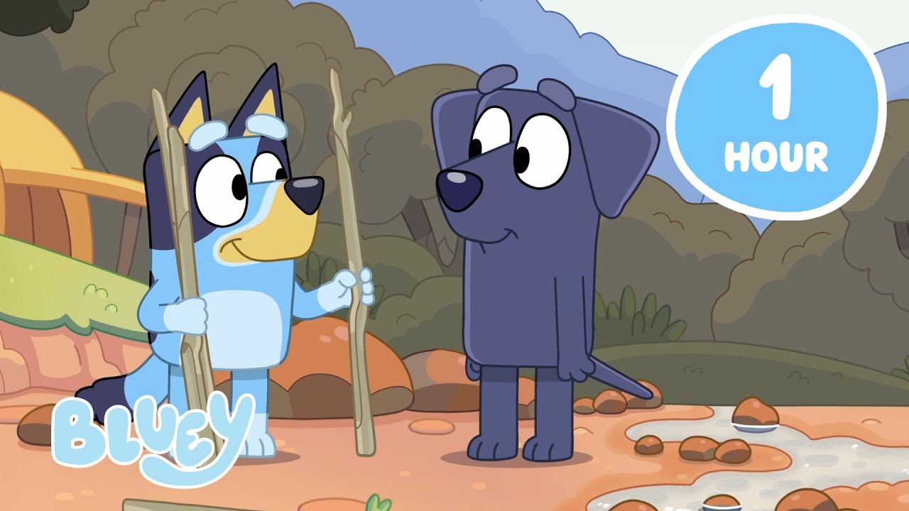 🔴LIVE: Cosy Vibes with Bluey 🍂 💙 | Relaxing Moments with the Heelers | Bluey img